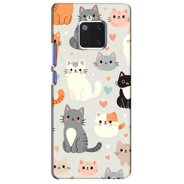 Чохол з принтом «Колаж котів» для Huawei Mate 20 Pro (LYA-L09, LYA-L29)