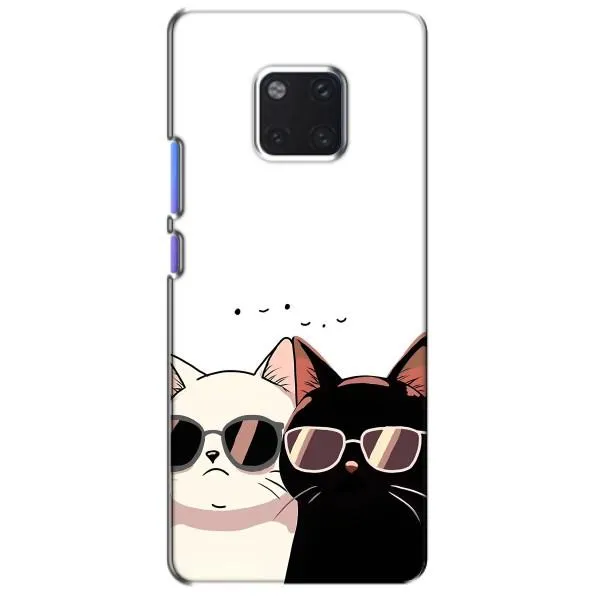 Чохол з принтом «Коти в окулярах» для Huawei Mate 20 Pro (LYA-L09, LYA-L29)