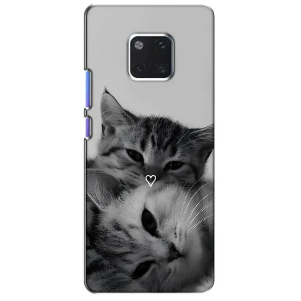 Чохол з принтом «Пара котів» для Huawei Mate 20 Pro (LYA-L09, LYA-L29)