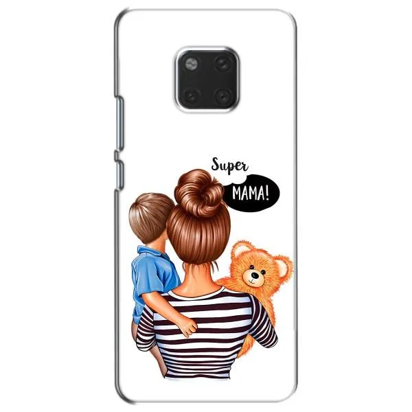 Чехол с принтом «Мама с сыном» для Huawei Mate 20 (HMA-L09, HMA-L29)