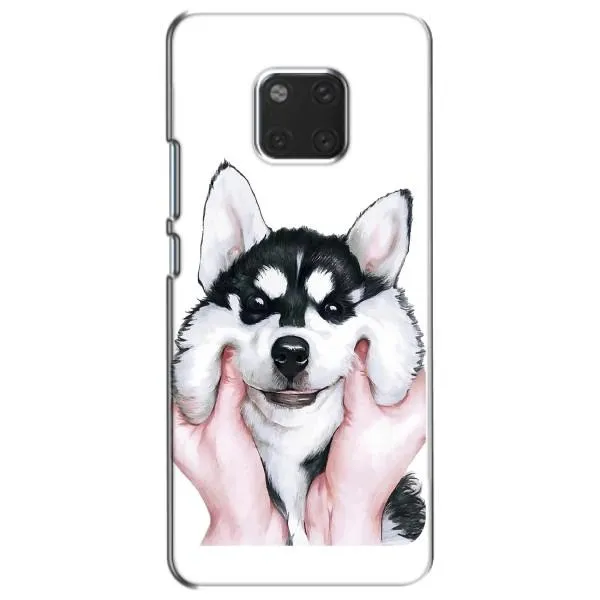 Чехол с принтом «Довольный Хаски» для Huawei Mate 20 (HMA-L09, HMA-L29)