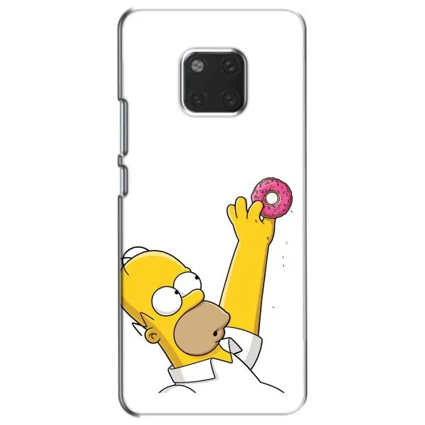 Чехол с принтом «Гомер с пончиком» для Huawei Mate 20 (HMA-L09, HMA-L29)