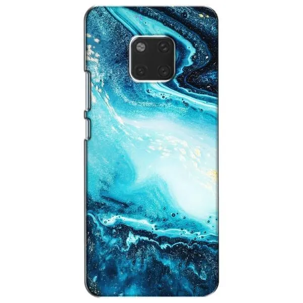 Чехол с принтом «Голубой мрамор» для Huawei Mate 20 (HMA-L09, HMA-L29)