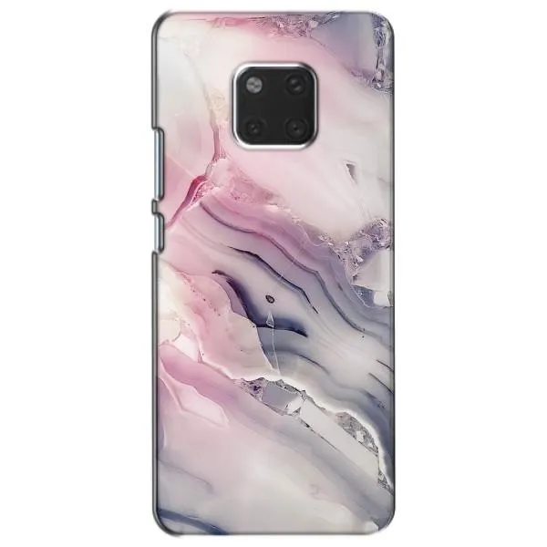 Чехол с принтом «Пурпурный Мрамор» для Huawei Mate 20 (HMA-L09, HMA-L29)