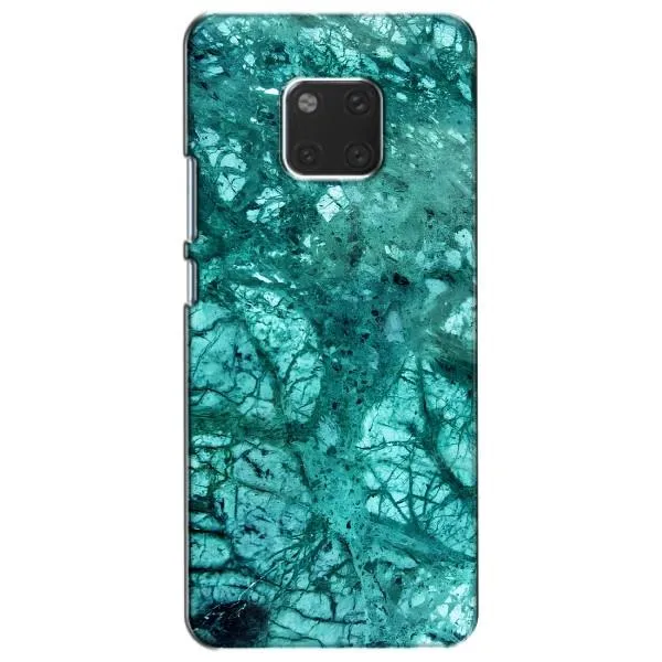 Чехол с принтом «Зеленый мрамор» для Huawei Mate 20 (HMA-L09, HMA-L29)