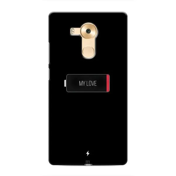 Чехол с принтом «Love battery» для Huawei Mate 8 (NXT)