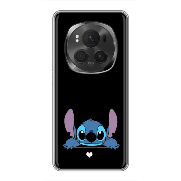 Чохол з принтом «Стіч на чорному» для Huawei Mate 80 RS Ultimate