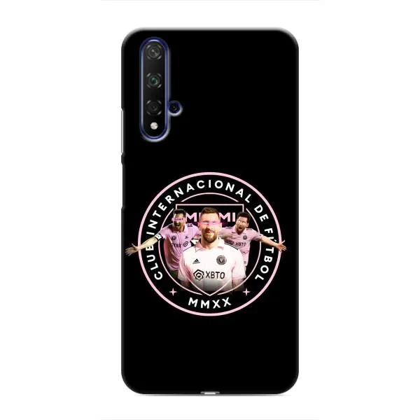 Чехол с принтом «Месси в лого» для Huawei Nova 5T