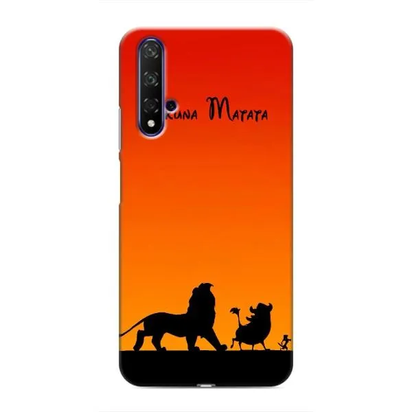 Чохол з принтом «Акуна Матата закат» для Huawei Nova 5T