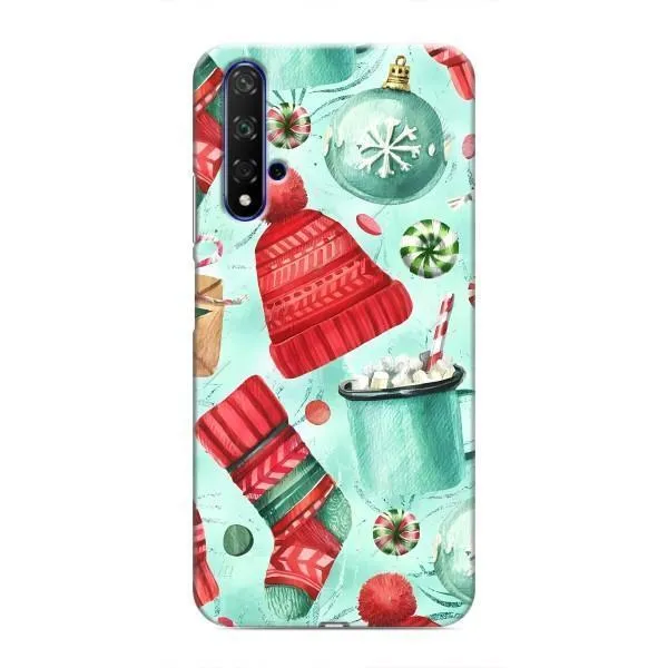 Чехол с принтом «Одежда НГ» для Huawei Nova 5T