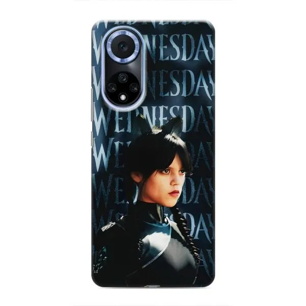 Чехол с принтом «Уэнздей кошка» для Huawei Nova 9 SE Чехол с принтом «Уэнздей кошка» для Huawei Nova 9 SE