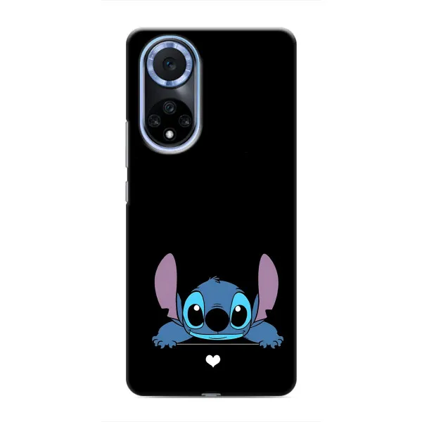 Чехол с принтом «Стич на черном» для Huawei Nova 9 SE