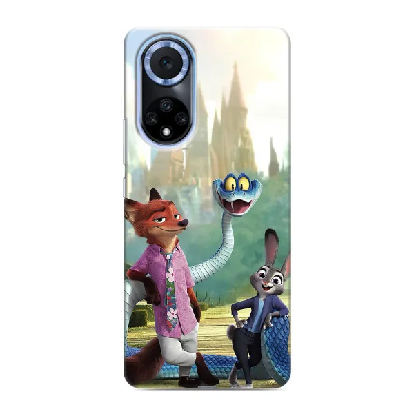 Чехол с принтом «Герои мультфильма Зверополис» для Huawei Nova 9 SE