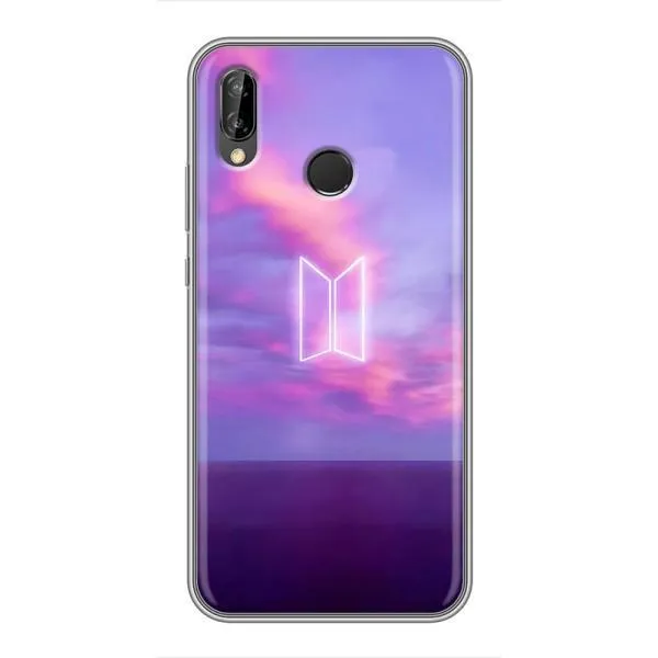 Чохол з принтом «BTS логотип» для Huawei P Smart 2019