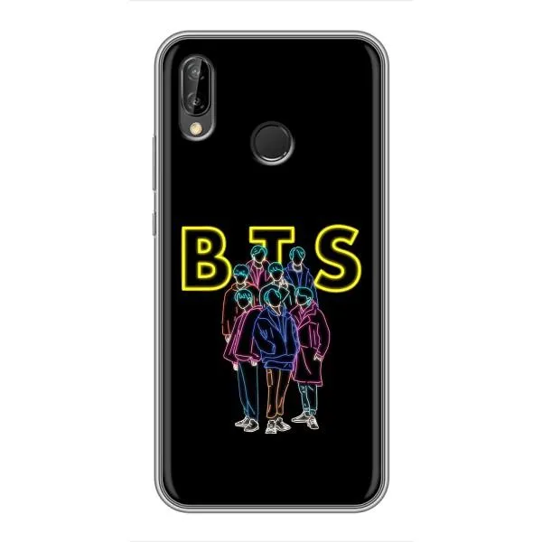 Чохол з принтом «BTS стайл» для Huawei P Smart 2019