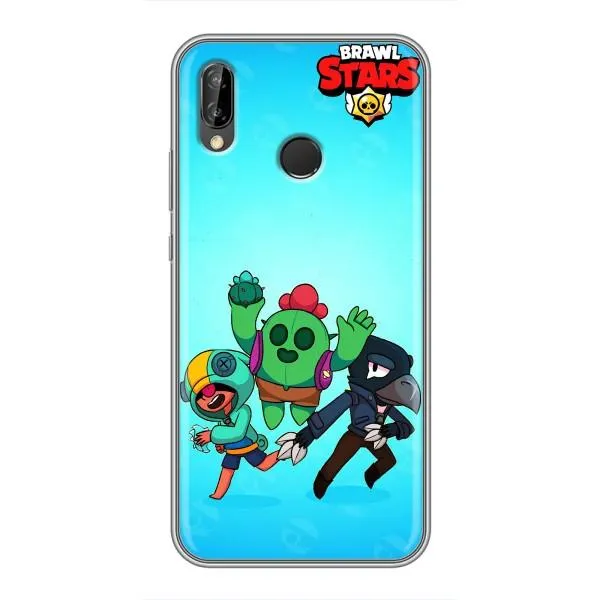 Чехол с принтом «Трио героев» для Huawei P Smart 2019