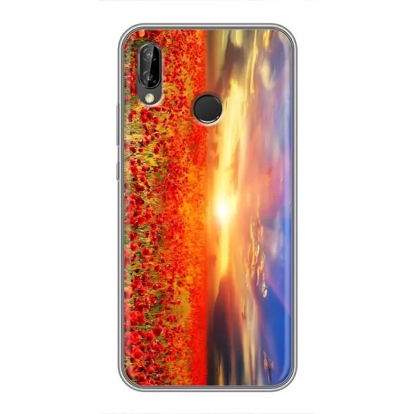 Чехол с принтом «Поле тюльпанов» для Huawei P Smart 2019