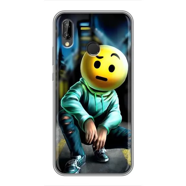 Чехол с принтом «Парень смайл» для Huawei P Smart 2019 Чехол с принтом «Парень смайл» для Huawei P Smart 2019