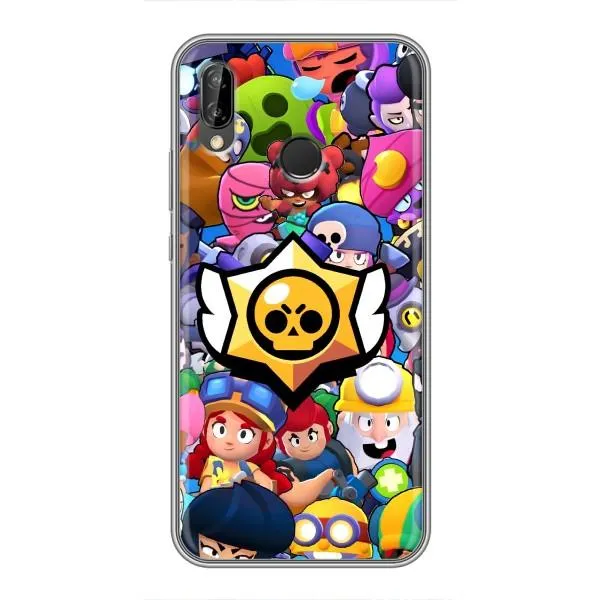 Чохол з принтом «Лого Brawl Stars» для Huawei P Smart 2019