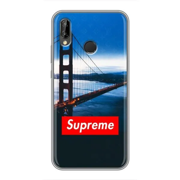 Чохол з принтом «Стиль Supreme» для Huawei P Smart 2019