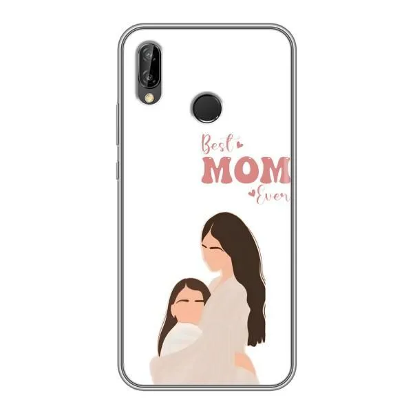 Чехол с принтом «Мама и дочка» для Huawei P Smart 2019