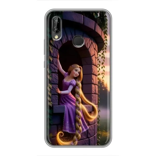 Чехол с принтом «Рапунцель на башне» для Huawei P Smart 2019