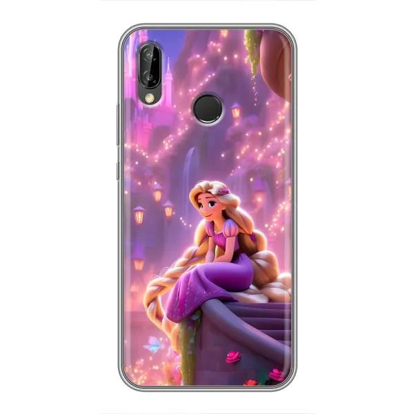 Чехол с принтом «Рапунцель в замке» для Huawei P Smart 2019