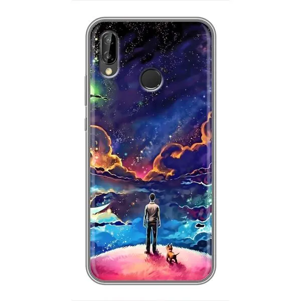 Чехол с принтом «Галактический вид» для Huawei P Smart 2019