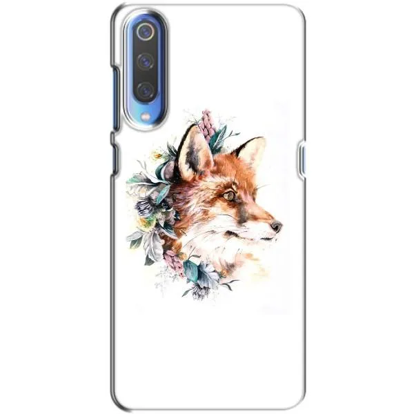Чехол с принтом «Лисичка в цветочках» для Huawei P Smart 2020