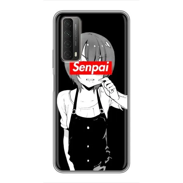Чехол с принтом «Senpai» для Huawei P Smart 2021