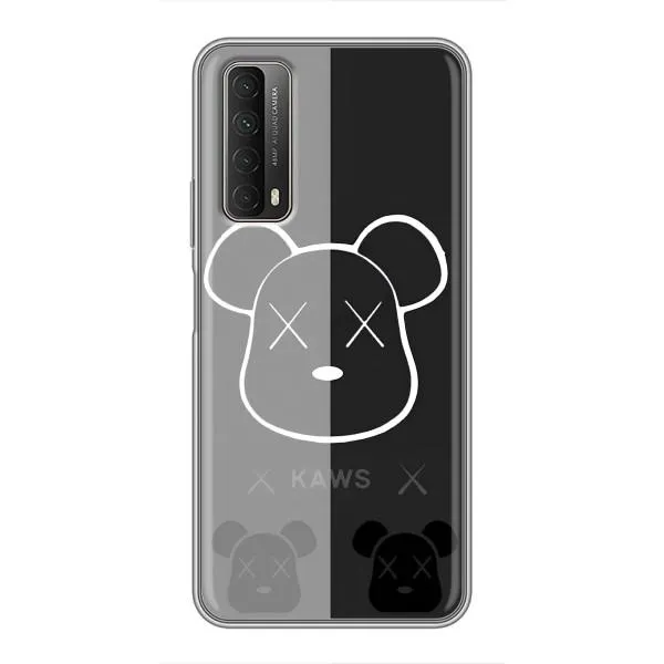 Чехол с принтом «БеарБрик глаза» для Huawei P Smart 2021