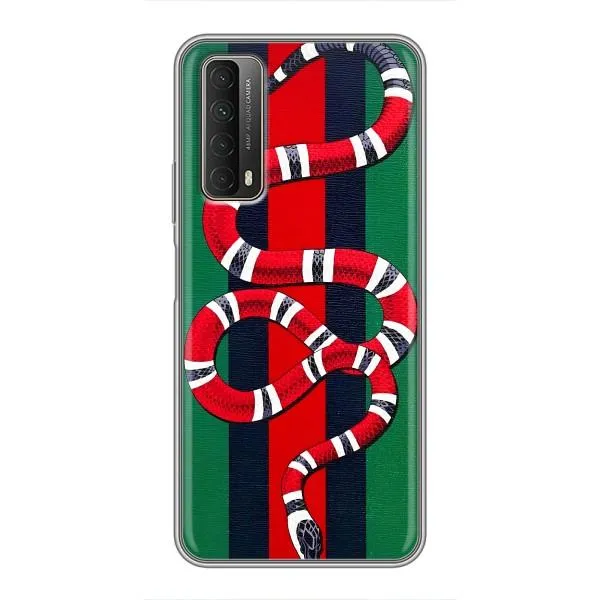 Чехол с принтом «Gucci змия» для Huawei P Smart 2021