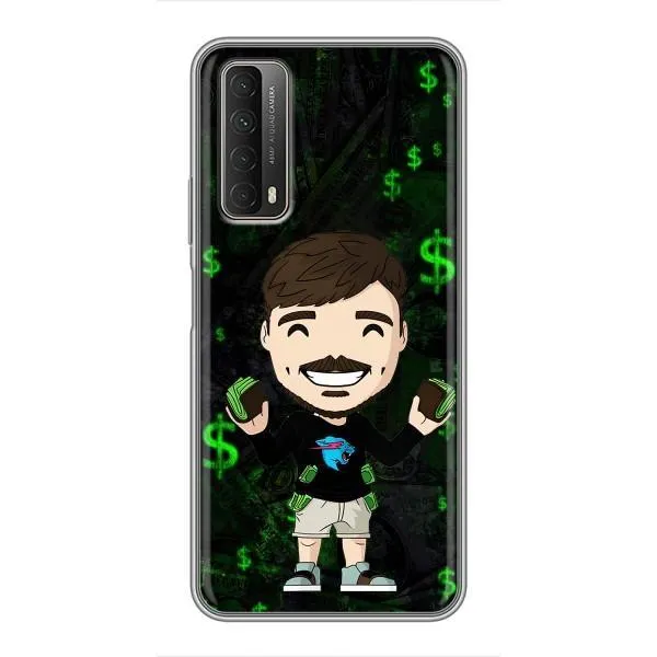 Чохол з принтом «Блогер Beast» для Huawei P Smart 2021