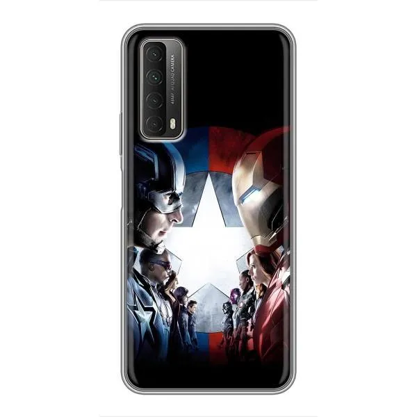 Чохол з принтом «Марвел стайл» для Huawei P Smart 2021