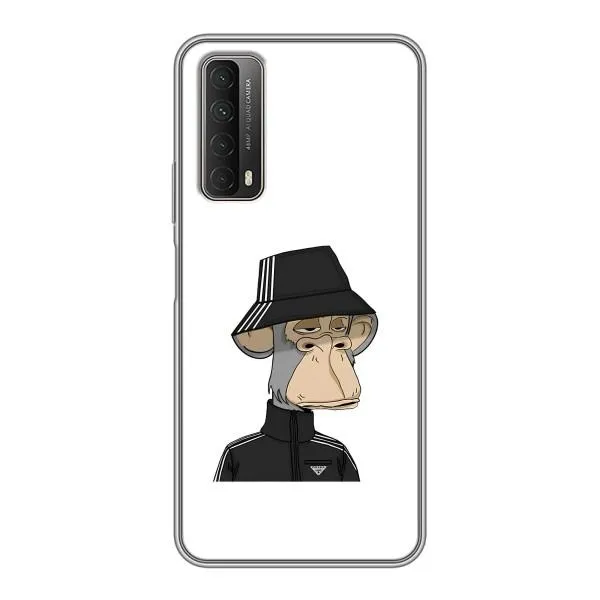 Чехол с принтом «обезьяна NFT Adidas» для Huawei P Smart 2021