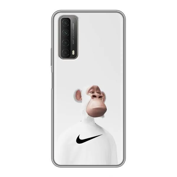 Чехол с принтом «обезьяна NFT Nike» для Huawei P Smart 2021