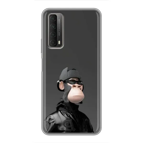 Чехол с принтом «стильная обезьяна NFT» для Huawei P Smart 2021