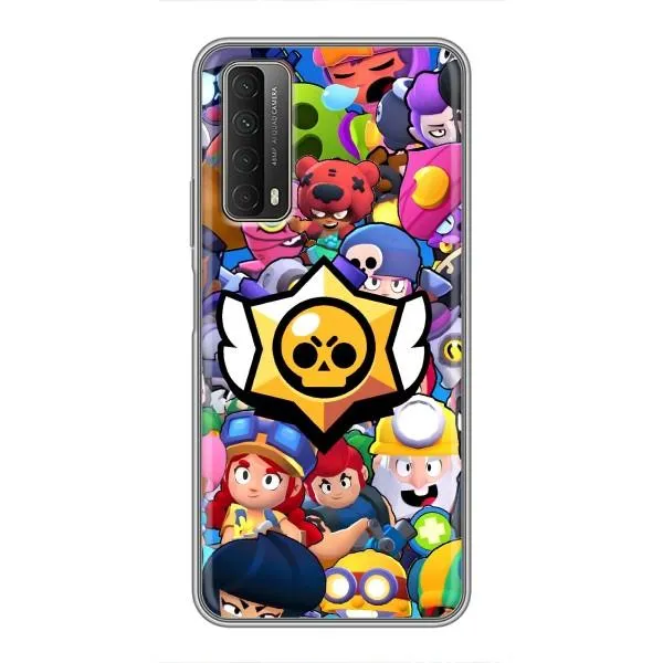 Чохол з принтом «Лого Brawl Stars» для Huawei P Smart 2021