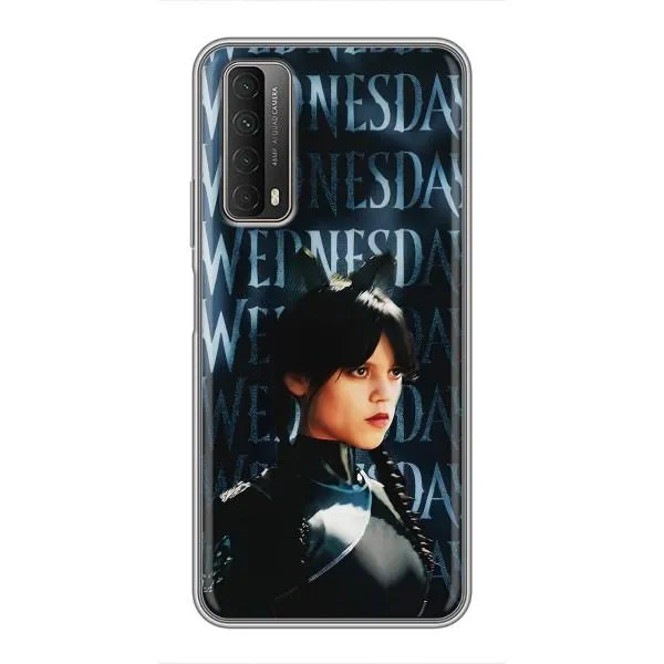 Чехол с принтом «Уэнздей кошка» для Huawei P Smart 2021 Чехол с принтом «Уэнздей кошка» для Huawei P Smart 2021