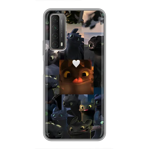 Чехол с принтом «Дракон коллаж» для Huawei P Smart 2021