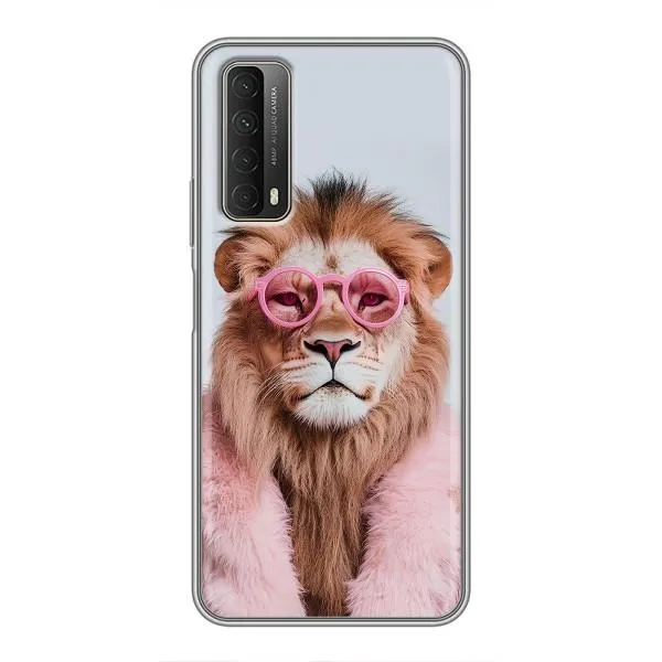 Чехол с принтом «Лев в очках» для Huawei P Smart 2021 Чехол с принтом «Лев в очках» для Huawei P Smart 2021