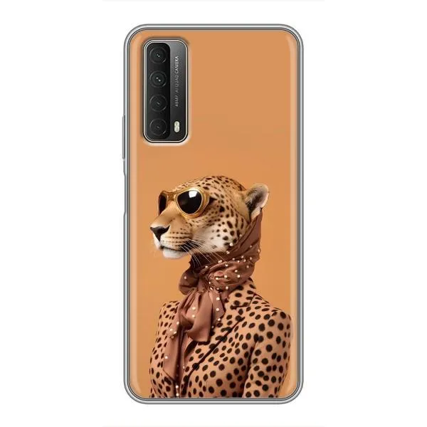 Чехол с принтом «Стильный леопард» для Huawei P Smart 2021 Чехол с принтом «Стильный леопард» для Huawei P Smart 2021