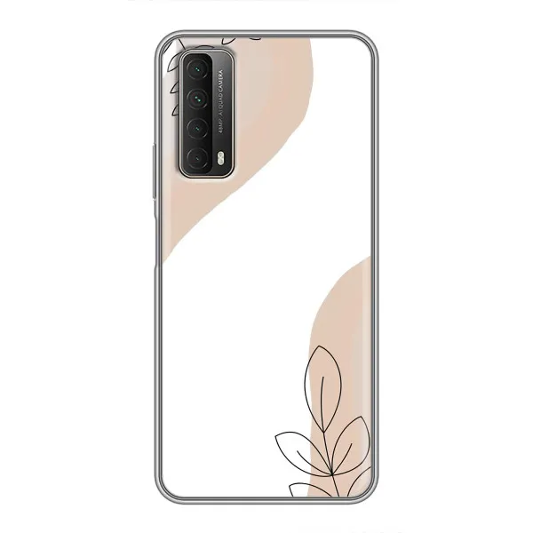 Чохол з принтом «Нюдова гілочка абстракція» для Huawei P Smart 2021