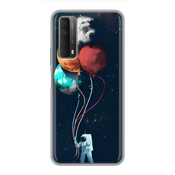 Чехол с принтом «Планеты шарики» для Huawei P Smart 2021