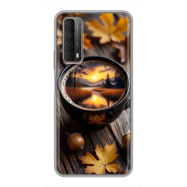 Чохол з принтом «Темна кава» для Huawei P Smart 2021 Чохол з принтом «Темна кава» для Huawei P Smart 2021