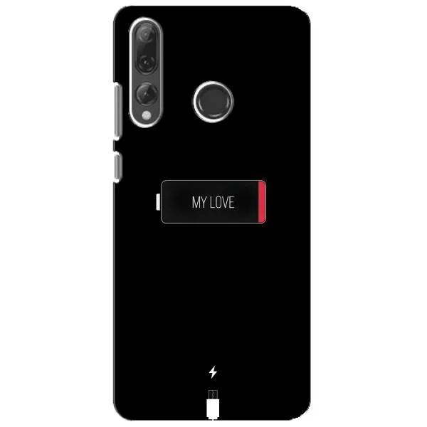 Чехол с принтом «Love battery» для Huawei P Smart Plus 2019