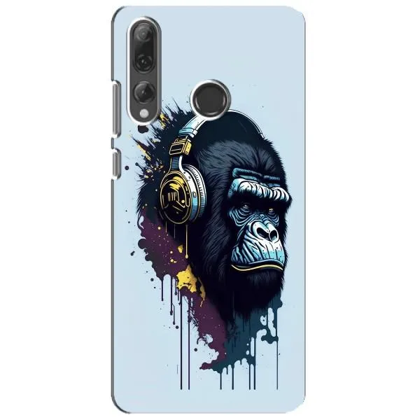 Чехол с принтом «Горилла в наушниках» для Huawei P Smart Plus 2019