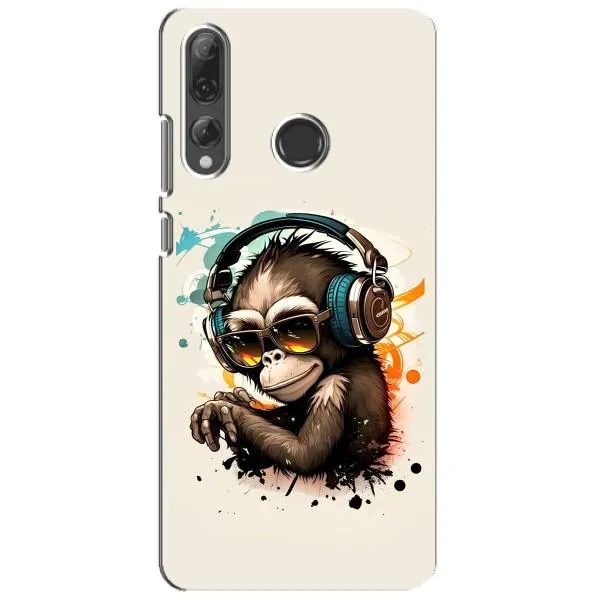 Чехол с принтом «Макака в наушниках» для Huawei P Smart Plus 2019