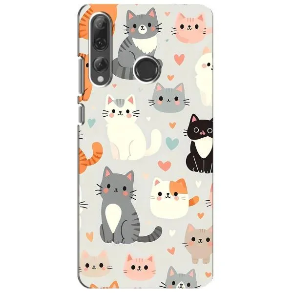 Чехол с принтом «Коллаж котов» для Huawei P Smart Plus 2019