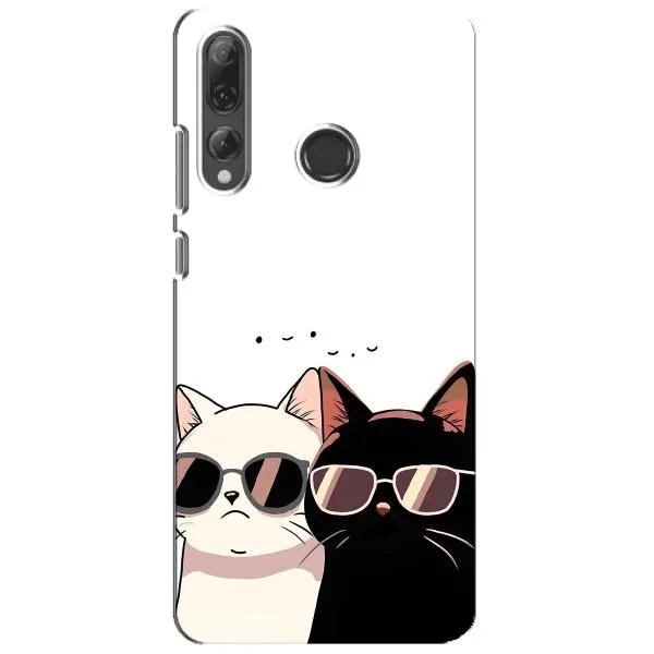 Чехол с принтом «Коты в очках» для Huawei P Smart Plus 2019
